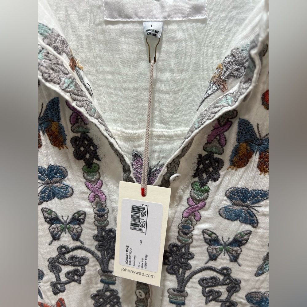 Johnny Was Talia Tunic NWT Size L - Picture 3 of 11